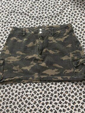 Camo print Skirt